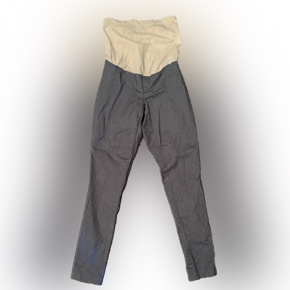 Maternity Motherhood PantsStretchy Skinny Gray Size Maternity Small - Picture 11 of 12
